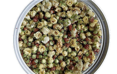 白梅花和玫瑰花泡水喝能消结节吗，白梅花和玫瑰花泡水的功效和作用-图片1