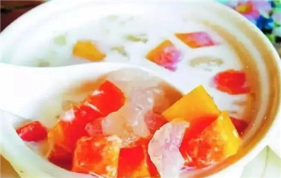 木瓜炖雪蛤的功效和作用，木瓜炖雪蛤的制作方法-图片1